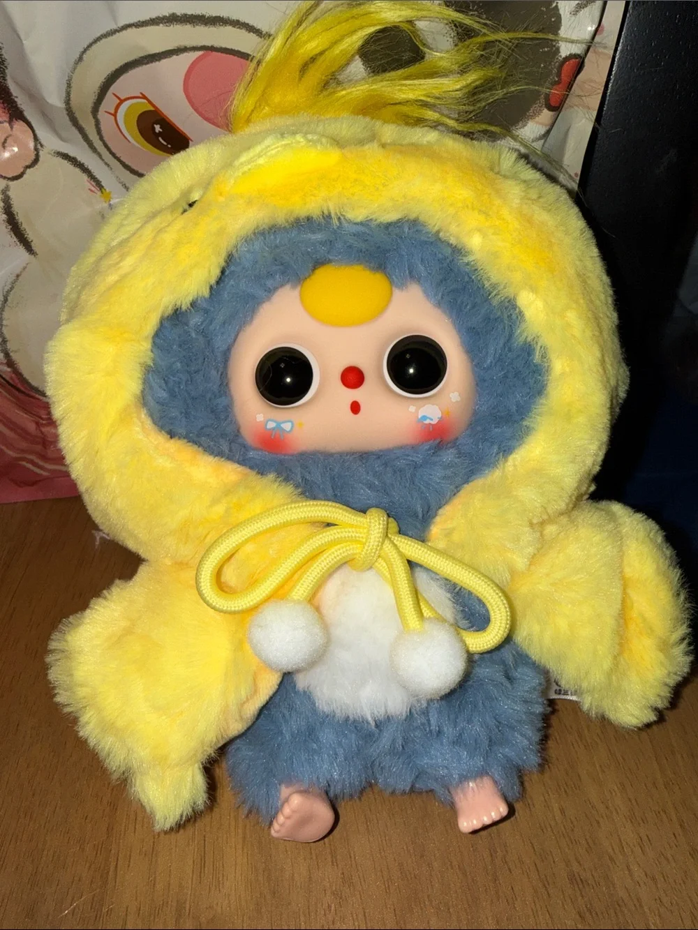 Baby Three cute yellow